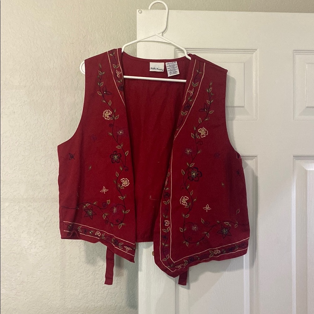 Bobbie Brooks Persimmon Cotton Top